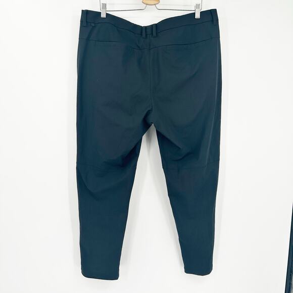 CRZ YOGA‎ Mens Casual All Day Comfy Classic Fit Active Golf Pants Size 38 Black - Picture 7 of 7